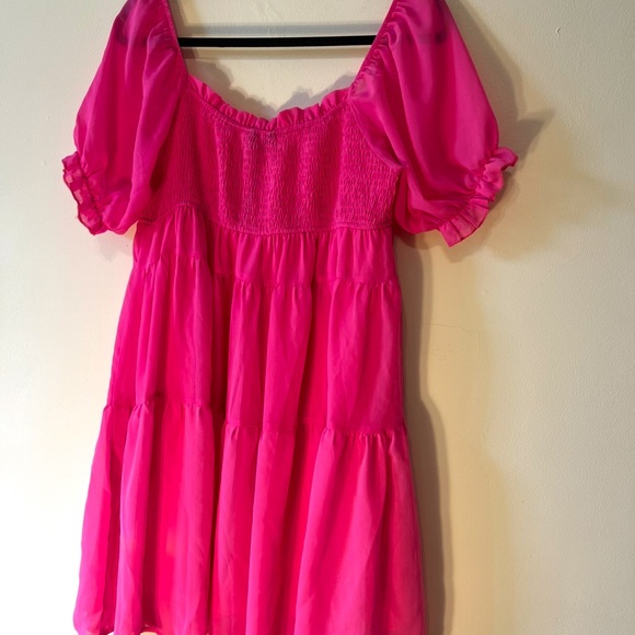 Classic Sweetheart Tiered Mini Dres - Picture 4 of 5